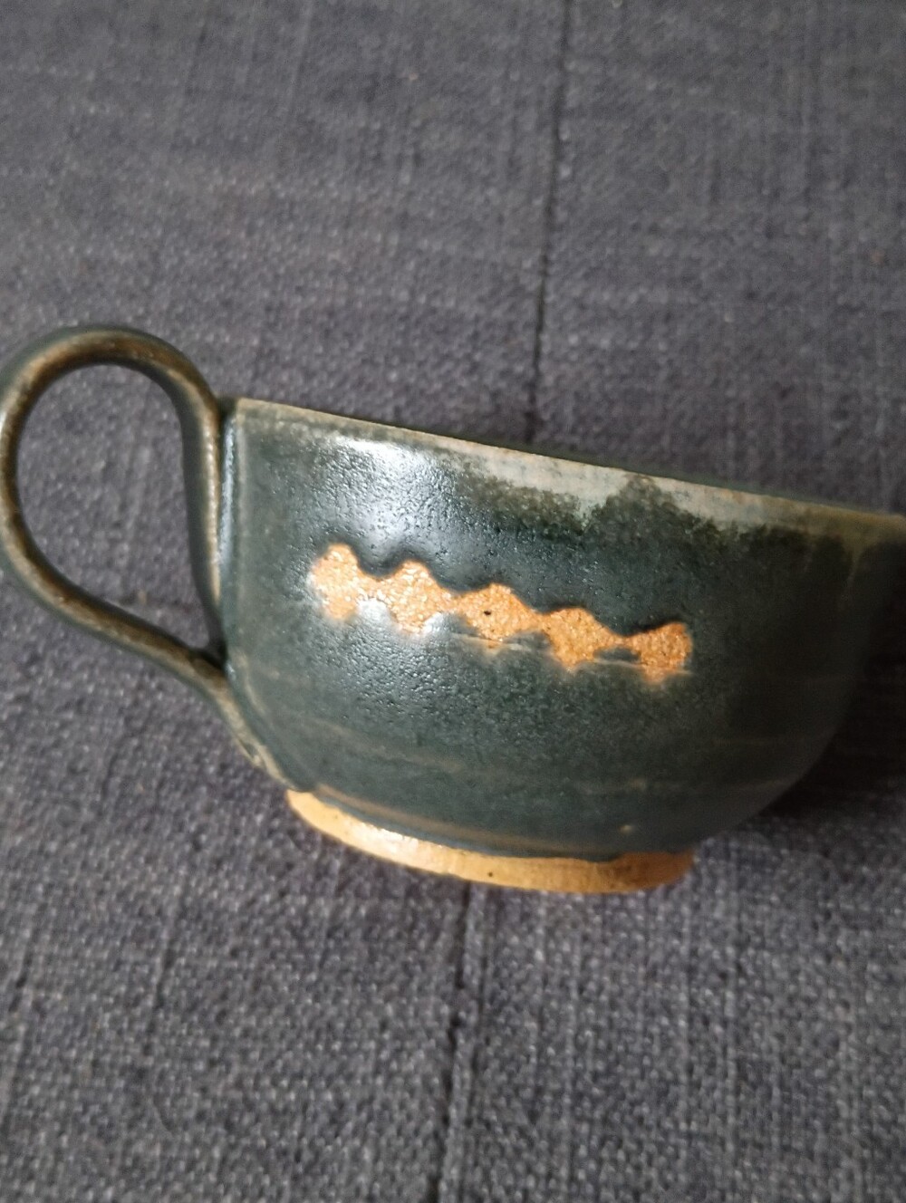Small Handmade Ceramic Mug - Picture 2 of 5